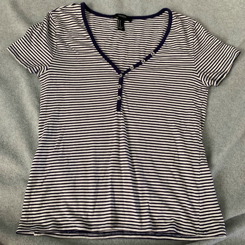 forever 21 striped shirt